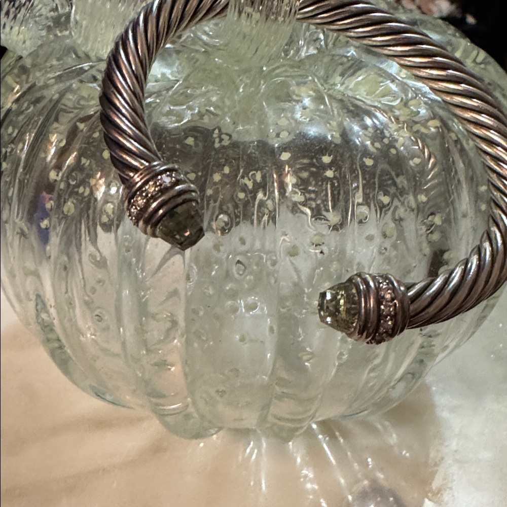 David Yurman, authentic cable cuff. - Picture 6 of 9